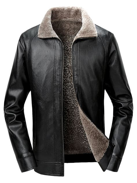 leather jacket mens walmart|walmart men's winter coats 5x.